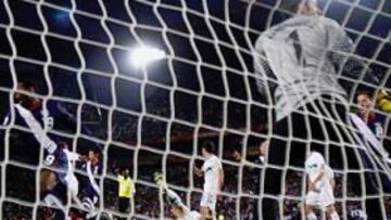 <b>ANULADO. </b>Este tanto de Edu fue sorprendentemente anulado y ha desatado la polémica.