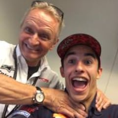 Schwantz 'estrangula' a Márquez al saber que bate su registro