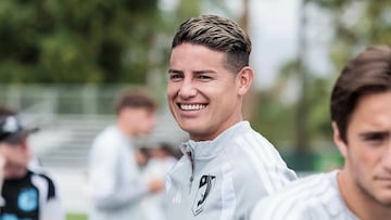 James Rodríguez, volante colombiano del Minnesota United
