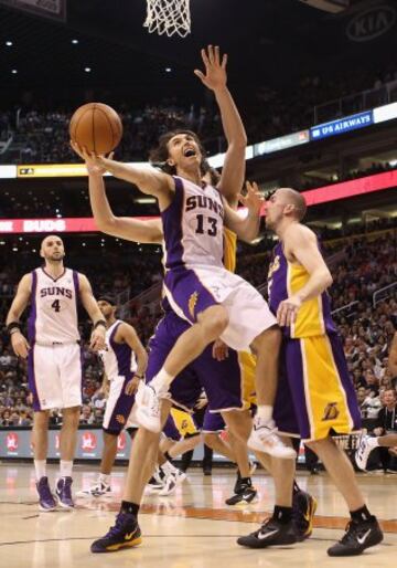 Steve Nash con los Phoenix Suns.