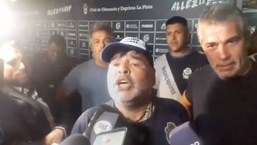 Maradona y el dardo gratuito a los ingleses que traerá polémica