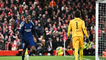 Atención al gol de Dembelé que silenció a Anfield