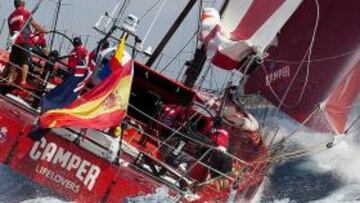 El 'Camper' llegó a su base de Palma en la recta final de sus entrenamientos