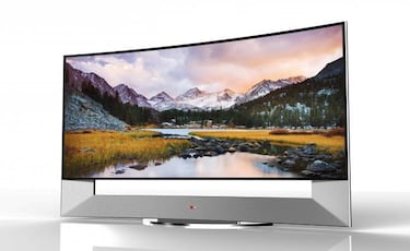 LG presenta su televisor curvado de 105 pulgadas 4K