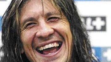 <B>EN FORMA.</B> "He adelgazado cinco kikos y estoy siguiendo la dieta del zoológico: comer como un animal