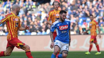 El Nápoles vuelve a caer