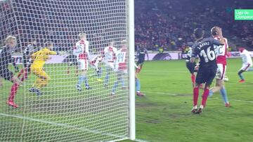 El Sevilla cay¨® con este gol en el 119': Kjaer lo recordar¨¢ siempre