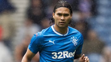 Carlos 'Gullit' Peña anota su primer gol con el Rangers en la goleada al Dundee