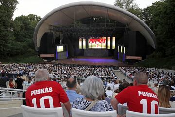 La vida del futbolista inspiró a una obra musical cuya representación se realiza en verano en un auditorio al aire libre.