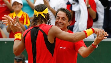 Emilio Sánchez Vicario ensalza la humildad y entrega de Nadal