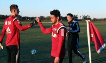 El equipo entrenó para la Florida Cup