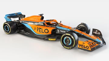 McLaren MCL36. F1 2022.