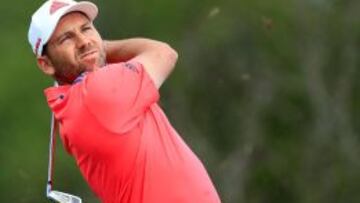 Sergio Garcia, durante la ronda final del Honda Classic en el PGA National Resort & Spa disputado en Palm Beach Gardens, Florida.