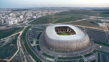 10- Estadio Gaziantep Kamil Ocak, casa del Gaziantepspor