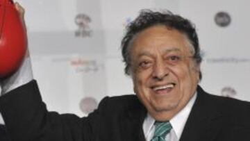 José Sulaimán Chagnon, presidente del Consejo Mundial de Boxeo (CMB), que falleció hoy a los 82 años de edad.