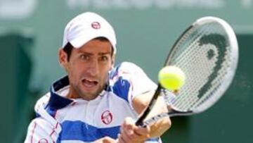 <b>CUATRO.</b> Djokovic ha ganado en Miami su cuarto título del año.