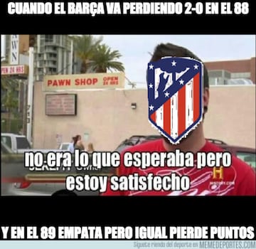 Los memes más divertidos de la jornada de Liga