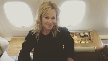 Melanie Griffith luce cuerpazo en ropa interior a sus 62 años