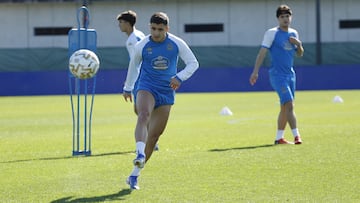 Entrenamiento Deportivo de La Coruña. yeremay