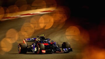 Toro Rosso en Bahréin.