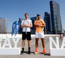 Rafa Nadal y Andy Murray presentan el Torneo Mubadala