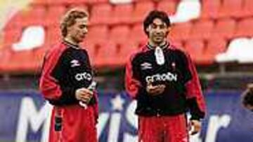 VOLVERÍAN AL ONCE. Mostovoi y Karpin podrían salir de inicio, junto a Gustavo López, ante el Tenerife.