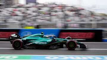 Suzuka (Japan), 05/04/2024.- Aston Martin driver Fernando Alonso of Spain drives on the pit lane during the first practice session for the Formula 1 Japanese Grand Prix at the Suzuka International Racing Course in Suzuka, Japan, 05 April 2024. The 2024 Formula 1 Japanese Grand Prix will be held on 07 April. (Fórmula Uno, Japón, España) EFE/EPA/FRANCK ROBICHON
