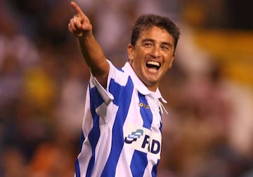 Bebeto, jugador del Deportivo.