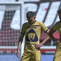 Pumas perdió mas del 60% de los goles sin González y Dinenno