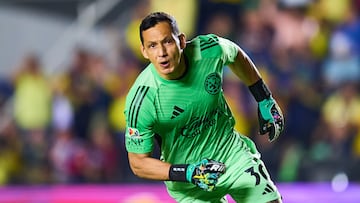 Rodolfo Cota of America during the 11th round match between America and Mazatlan FC as part of the Liga BBVA MX Varonil, Torneo Clausura 2026 at Ciudad de los Deportes Stadium, on March 15, 2026 in Mexico City, Mexico.