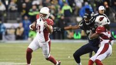  Larry Fitzgerald y el resto de receptores de Arizona Cardinals, fueron superiores a Sherman y la &quot;Legi&oacute;n of Boom&quot;.