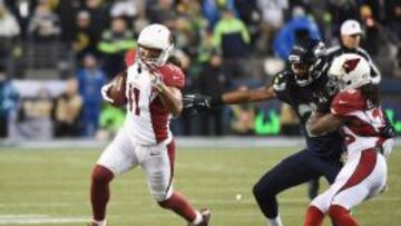  Larry Fitzgerald y el resto de receptores de Arizona Cardinals, fueron superiores a Sherman y la &quot;Legi&oacute;n of Boom&quot;.