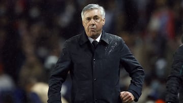 Ancelotti, entrenador del Real Madrid.