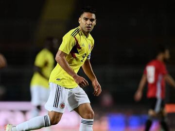 Falcao Garc&iacute;a durante el amistoso entre la Selecci&oacute;n Colombia y Egipto en B&eacute;rgamo