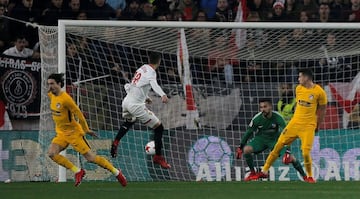 Escudero marcó el 0-1 antes del primer minuto de partido.