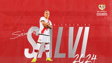 Salvi ficha por el Rayo hasta 2024