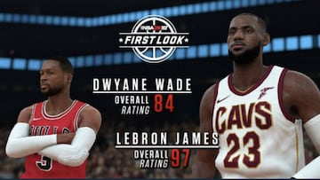 LeBron, Durant, Kawhi, Curry... Los mejores jugadores del 2K18