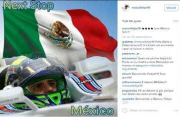 El piloto brasileño de Williams se declara listo para el Gran Premio de México, 