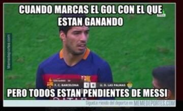 Los 'memes' de la lesión de Messi