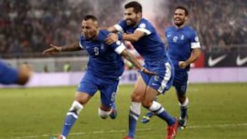 Kostas Mitroglou, con Grecia