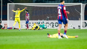 27/01/24 PARTIDO PRIMERA DIVISION
BARCELONA - VILLARREAL
CAPOUE (6) VILLARREAL CF 3-5 ALEGRIA
