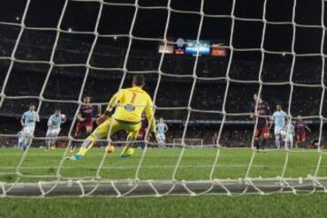 El genial penalti de Messi desde 3 perspectivas diferentes