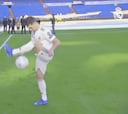 Los lujitos de Brahim en su presentación con el Madrid