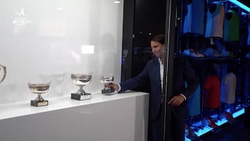 Nadal deposita su 12? Roland Garros en su museo de Manacor