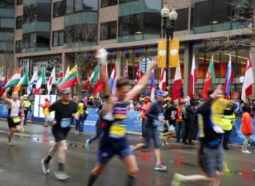Las mejores imágenes del Maratón de Boston