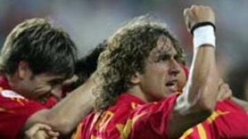 <b>CAUTO</b>. El defensa cree que España no debe ser considerada "favorita" en este partido.