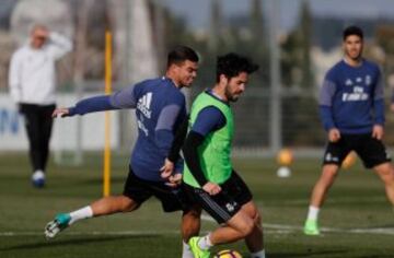 ¡James esta de vuelta! Entrena con el grupo principal del Real