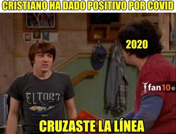 Los memes tras el positivo de Cristiano Ronaldo