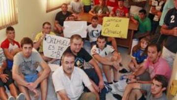 La huelga de hambre.