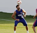 Diego Costa se entrena sin problemas en el Cerro